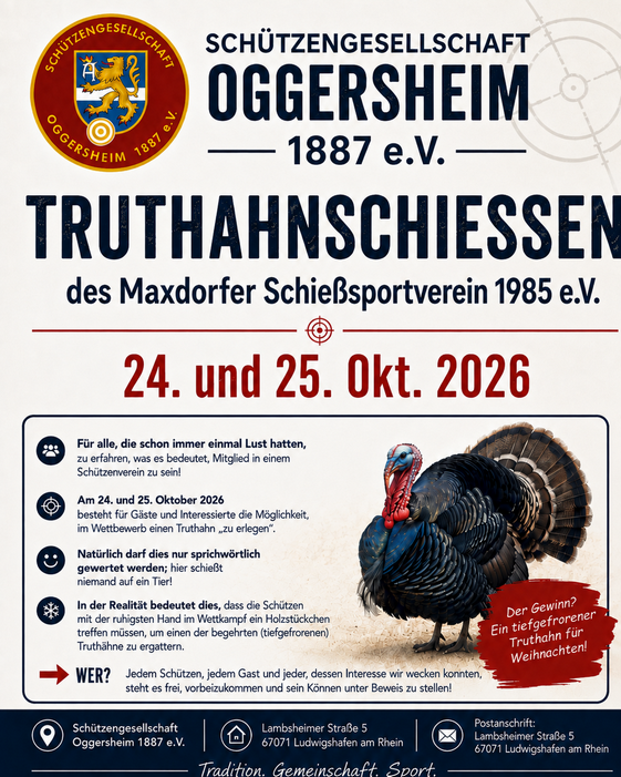 Truthahn Schiessen